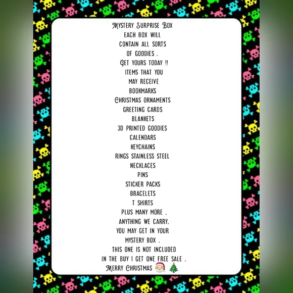 🔮🔮MYSTERY SURPRISE BOX 🔮🔮 - Picture 2 of 2